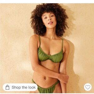 Shade & Shore Green Bikini